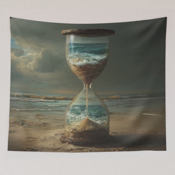 Item preview, Hourglass Filling With the Ocean designed and sold by Rtymer.
