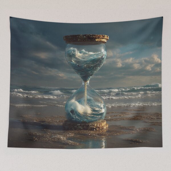 Item preview, Hourglass Filling With the Ocean designed and sold by Rtymer.