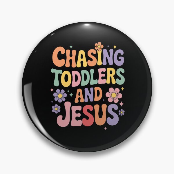 Item preview, Chasing Jesus and Toddlers designed and sold by Ellafeingold.