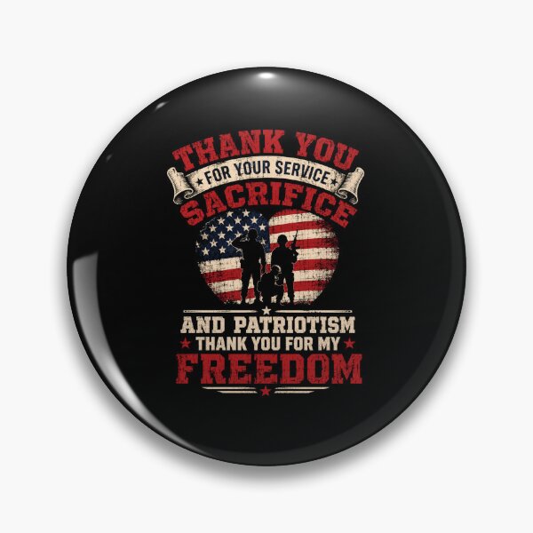 Item preview, Thank You For Your Service Freedom Patriotic Design designed and sold by Osstaramilua.