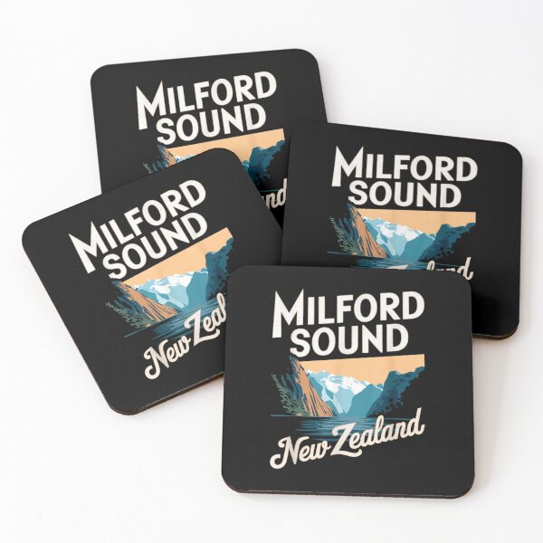 Item preview, Milford Sound in New Zealand designed and sold by goombi-creative.