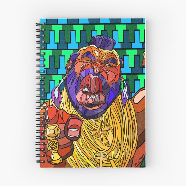 Item preview, Stained Glass Mr T Caricature designed and sold by Chumpmonkey Art.