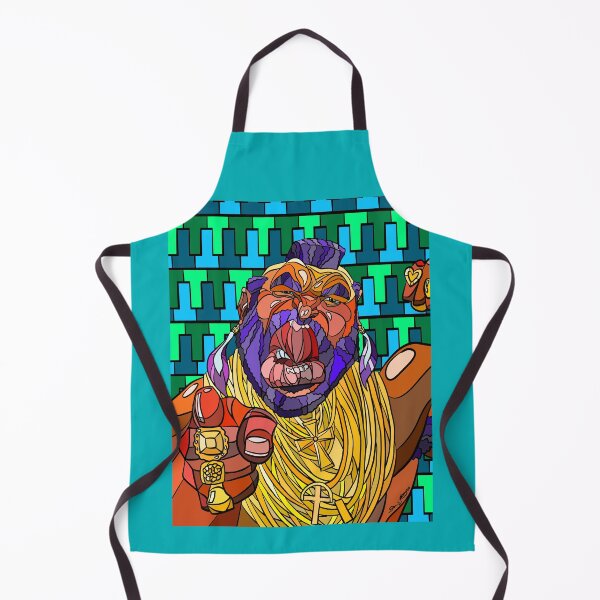 Item preview, Stained Glass Mr T Caricature designed and sold by Chumpmonkey Art.