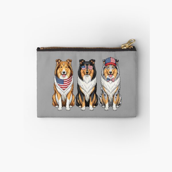 Item preview, Rough Collie 4th of July US American Flag Dog Patriotic designed and sold by GreggRoss.