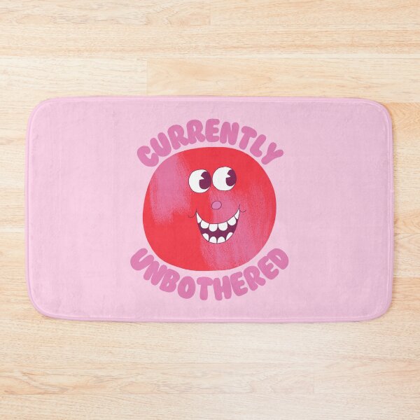 Item preview, Currently Unbothered, Happy Face designed and sold by yellowflowerhut.