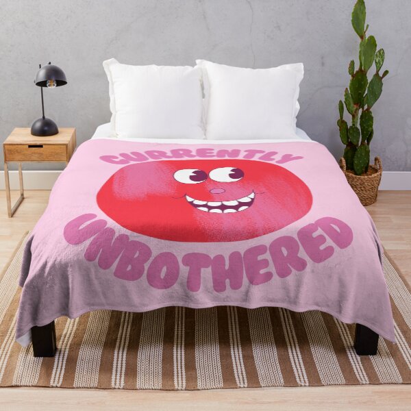 Item preview, Currently Unbothered, Happy Face designed and sold by yellowflowerhut.