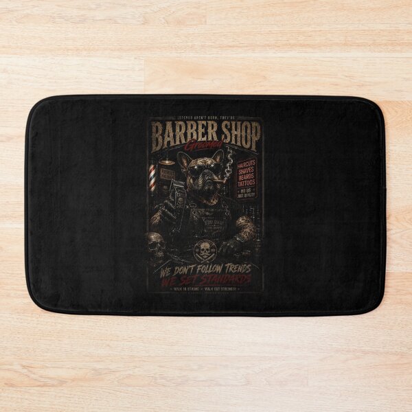 Item preview, Vintage Bulldog Barber Shop with Old School Grooming Vibe designed and sold by Modaozushi216.