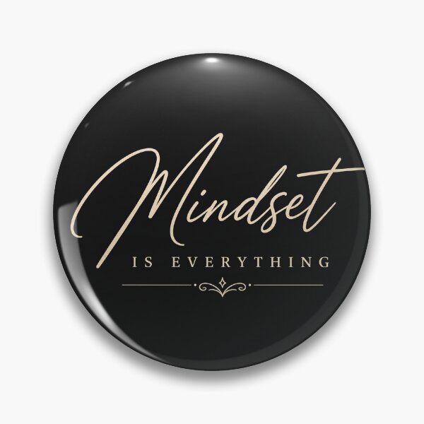 Item preview, Mindset Is Everything – Elegant Motivational Typography Design designed and sold by NBT-NOVA.