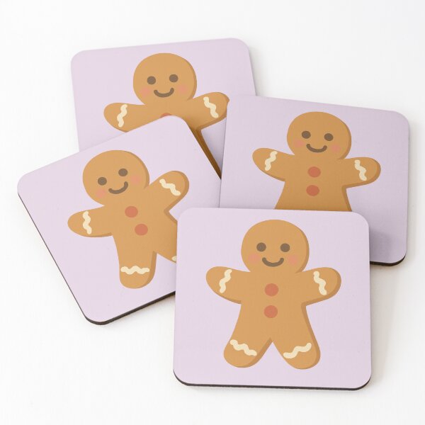 Item preview, Cute Gingerbread Man Festive Christmas Illustration designed and sold by Crayon Cup.