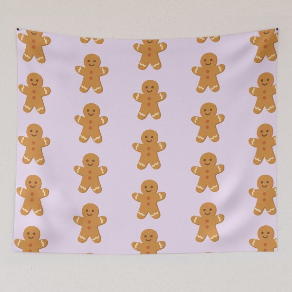 Item preview, Cute Gingerbread Man Festive Christmas Illustration designed and sold by Crayon Cup.