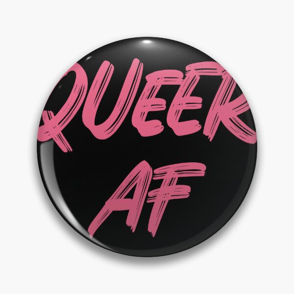 Item preview, Queer AF designed and sold by DesignsbyDugar.