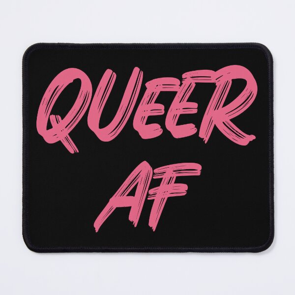 Item preview, Queer AF designed and sold by DesignsbyDugar.