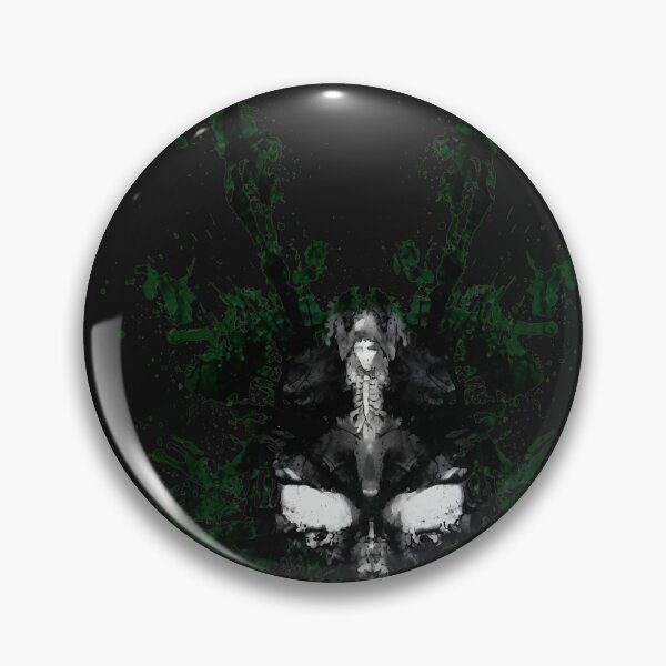 Item preview, Distorted Rabbit Skull Ink Blot Graphic designed and sold by folk-4-arts.