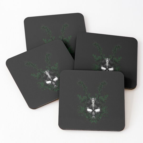 Item preview, Distorted Rabbit Skull Ink Blot Graphic designed and sold by folk-4-arts.