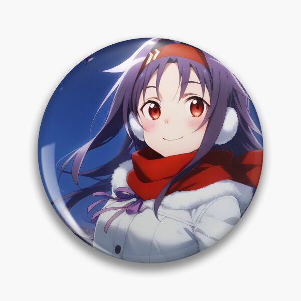 Item preview, Yuuki Sword Art Online Red Scarf Winter designed and sold by MicaheHaffner.