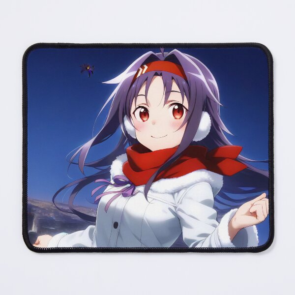 Item preview, Yuuki Sword Art Online Red Scarf Winter designed and sold by MicaheHaffner.
