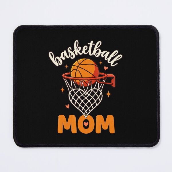 Item preview, Basketball Mom Heart Hoop Retro Game Day Family Spirit designed and sold by allistermariam.