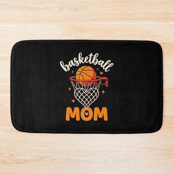 Item preview, Basketball Mom Heart Hoop Retro Game Day Family Spirit designed and sold by allistermariam.