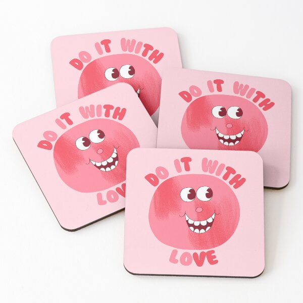Item preview, Do It With Love, Happy Face designed and sold by yellowflowerhut.