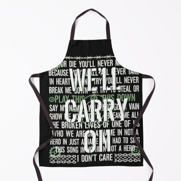 Item preview, Carry On Grunge Lyric Typography  designed and sold by folk-4-arts.