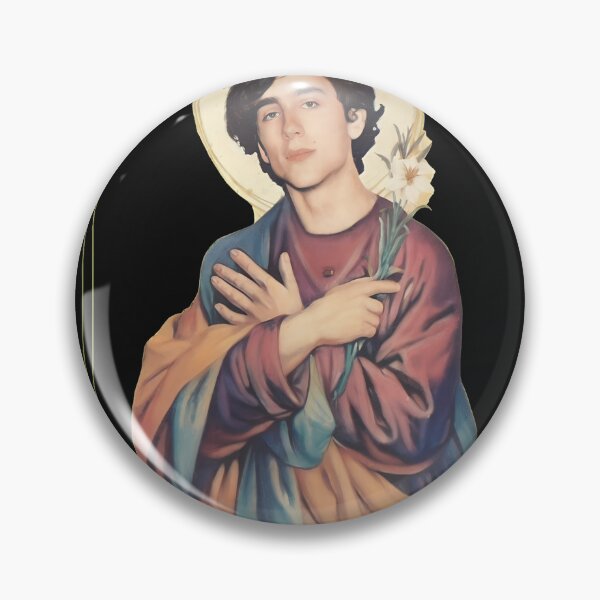 Item preview, Iconic Saint Portrait Funny Actor Design designed and sold by folk-4-arts.