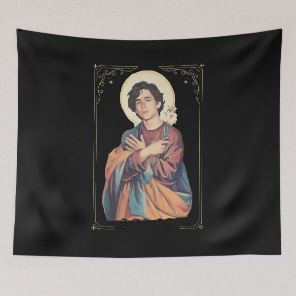Item preview, Iconic Saint Portrait Funny Actor Design designed and sold by folk-4-arts.