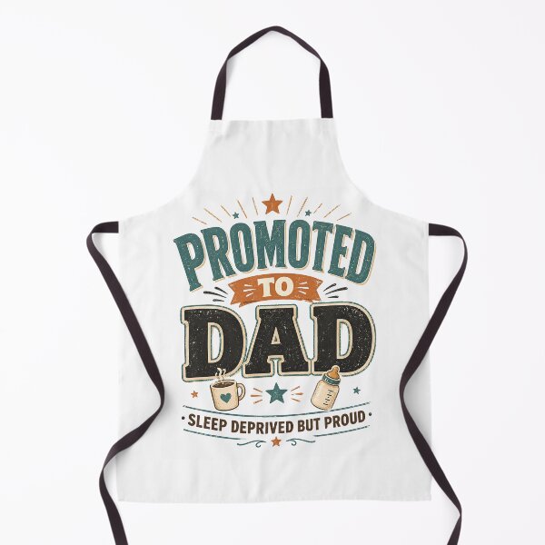Item preview, Promoted To Dad Sleep Deprived But Proud New Dad 2026 designed and sold by JerdbordinShop.