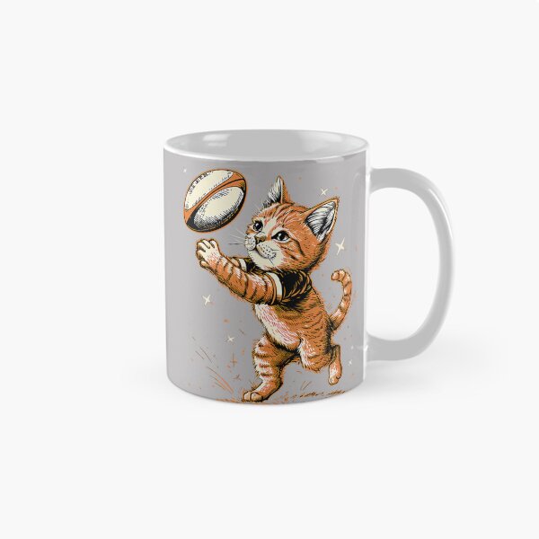 Item preview, Rugby Mens, Womens & Kids Cat Rugby Player Performance designed and sold by GreggRoss.
