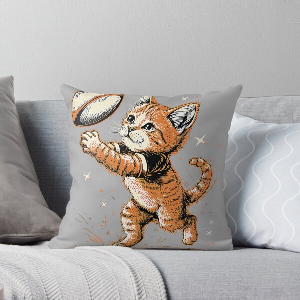 Item preview, Rugby Mens, Womens & Kids Cat Rugby Player Performance designed and sold by GreggRoss.