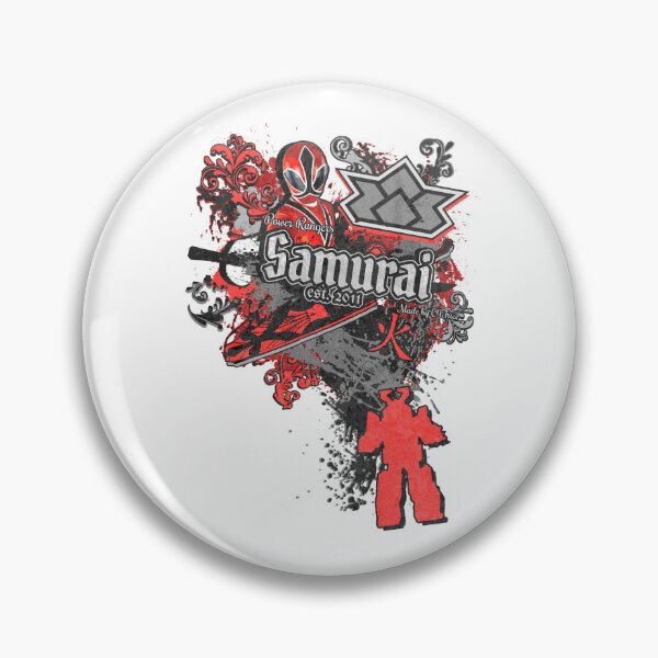 Item preview, Power Ranger Samurai Red Samurai Ranger "Street Style" Design designed and sold by CJFrice Graphics .