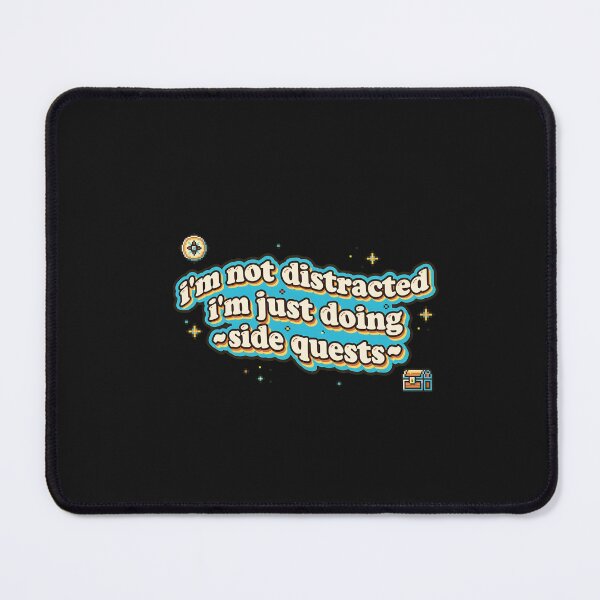 Item preview, I'm Not Distracted Doing Side Quests Top designed and sold by folk-4-arts.