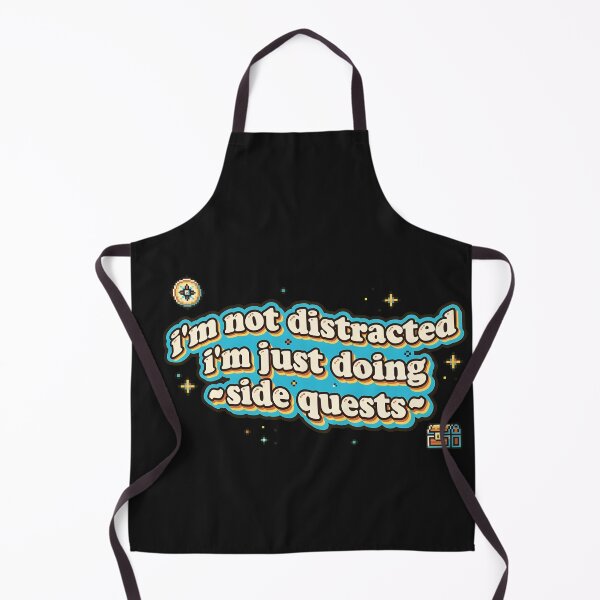 Item preview, I'm Not Distracted Doing Side Quests Top designed and sold by folk-4-arts.