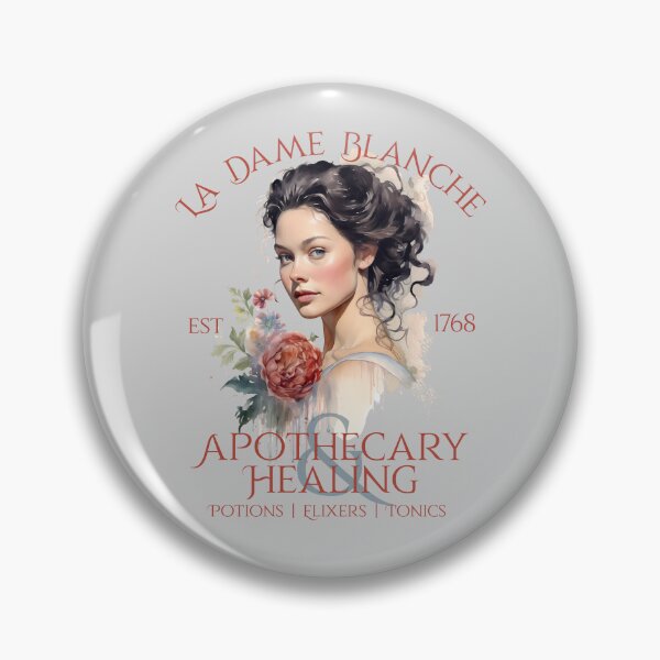 Item preview, La Dame Blanche - Claire Fraser designed and sold by Mandi Tucker.