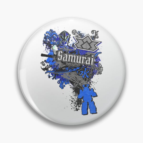 Item preview, Power Ranger Samurai Blue Samurai Ranger "Street Style" Design designed and sold by CJFrice Graphics .