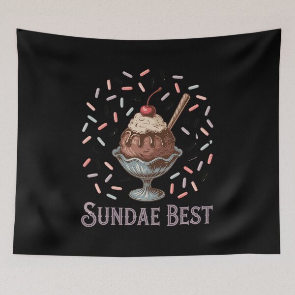 Item preview, Ice Cream Sundae Splash designed and sold by sailorjessiArt.