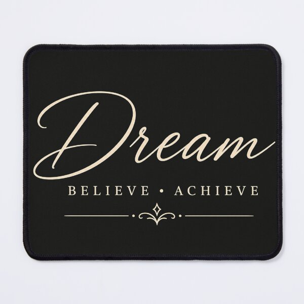 Item preview, Dream – Believe • Achieve | Elegant Motivational Typography Design designed and sold by NBT-NOVA.