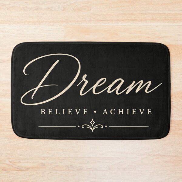 Item preview, Dream – Believe • Achieve | Elegant Motivational Typography Design designed and sold by NBT-NOVA.