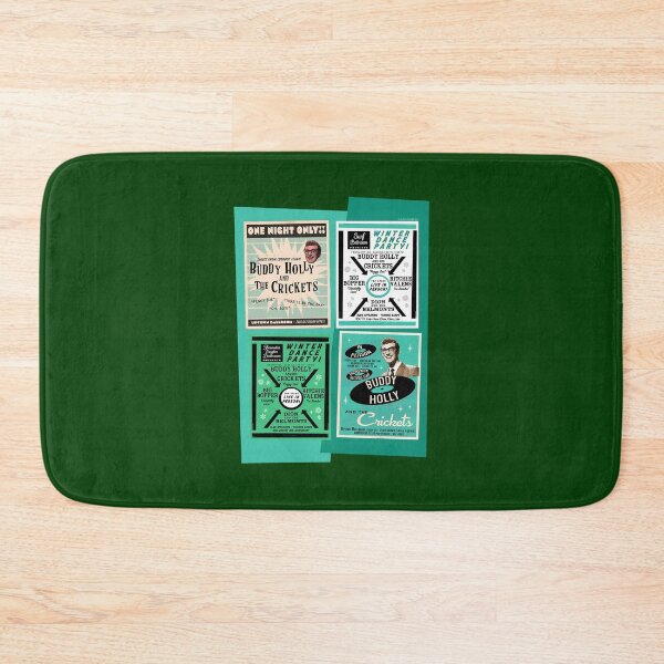 Item preview, Buddy Holly Green Collage designed and sold by Normbot2000.