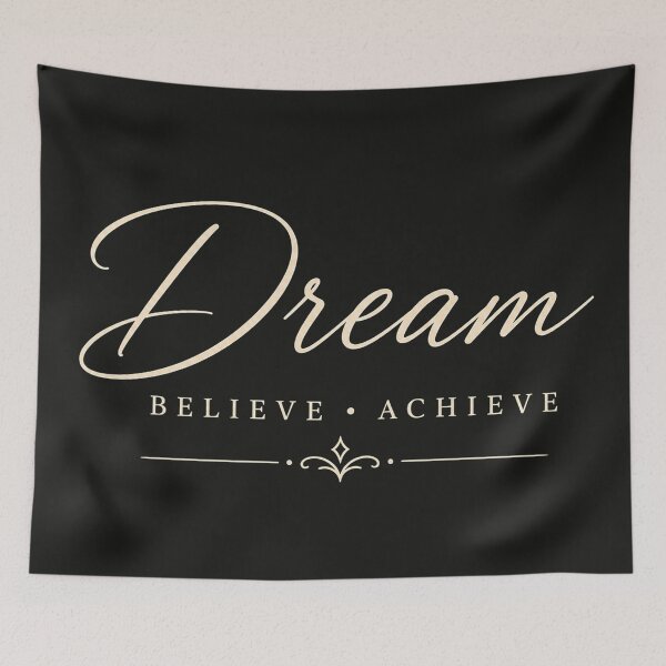 Item preview, Dream – Believe • Achieve | Elegant Motivational Typography Design designed and sold by NBT-NOVA.