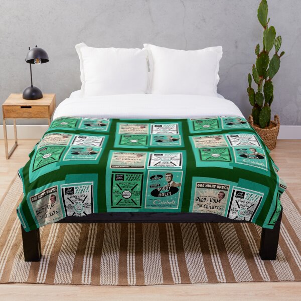 Item preview, Collage verde de Buddy Holly designed and sold by Normbot2000.