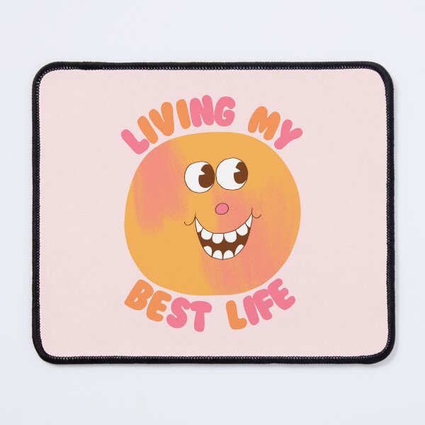 Item preview, Loving My Best Life, Happy Face designed and sold by yellowflowerhut.