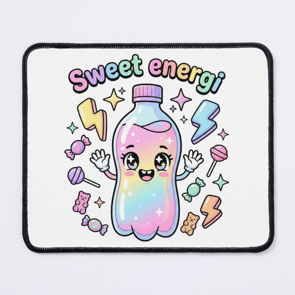 Item preview, Sweet Energy Kawaii Soda Bottle Design | Cute Candy Pastel Graphic  designed and sold by morning sun.