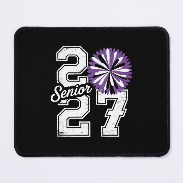 Item preview, Class of 2027 Cheer Purple Senior 2027 Back to School designed and sold by sailorjessiArt.