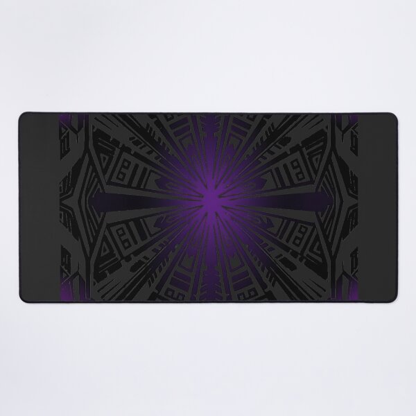 Item preview, Purple Tribal Geometric Abstract Mandala Art designed and sold by UrbanPrts.