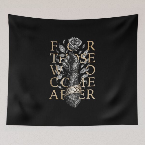 Item preview, Gothic Rose in Armored Hand Dark Fantasy Memorial designed and sold by FGTV2021.