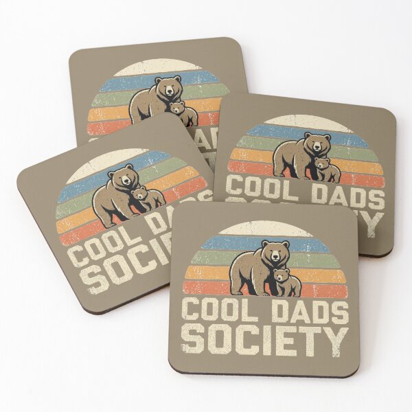 Item preview, Cool Dads Society Bear designed and sold by LuloCreative.