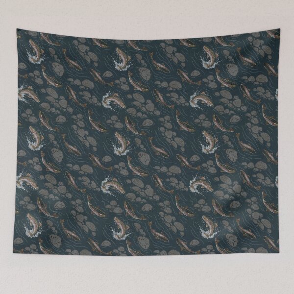 Item preview, River Run Rainbow Trout  designed and sold by DerpCat Sketches.