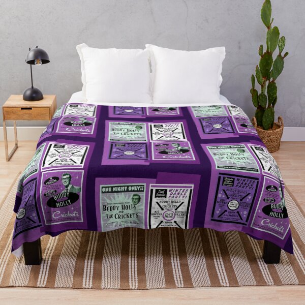 Item preview, Buddy Holly Purple Collage designed and sold by Normbot2000.