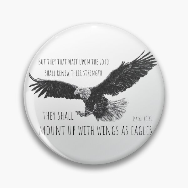 Item preview, Isaiah 40:31 Eagle Design designed and sold by Cora Worthington Art.
