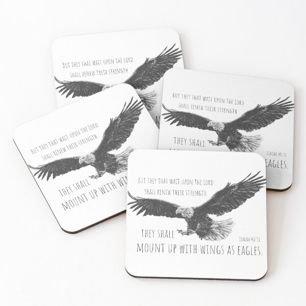 Item preview, Isaiah 40:31 Eagle Design designed and sold by Cora Worthington Art.